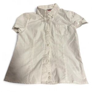 French Toast Classic White Button-Down Shirt
